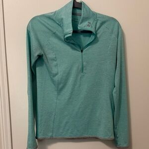 Under Armour Light Blue Quarter-Zip Pullover